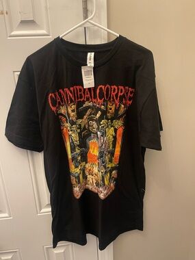Cannibal corpse death metal black band tee. Size XL. New with tags
